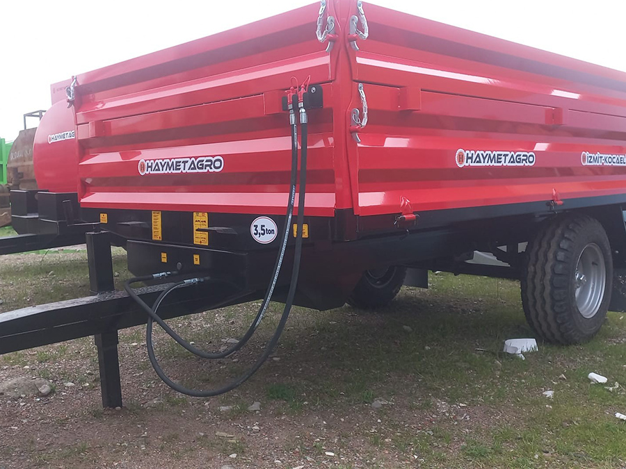 Tek Dingilli Römork - 3,5 Ton
